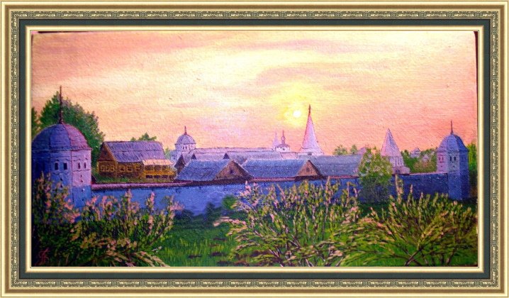 Картина «Суздаль монастырь»
