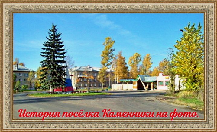 История посёлка Каменники на фото