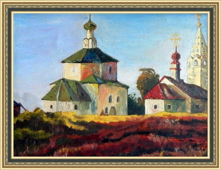 Этюд Суздаль Церковь